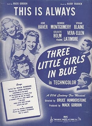 Three Little Girls In Blue